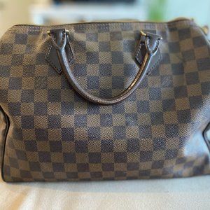 Louis Vuitton Speedy 30 Brown Damier Ebene Canvas